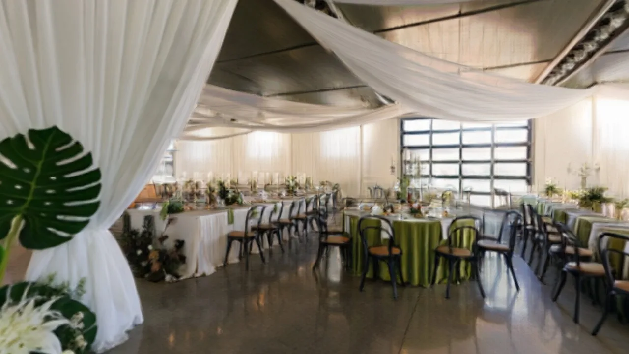 AI 3D preview of Basil Place Wedding Venue